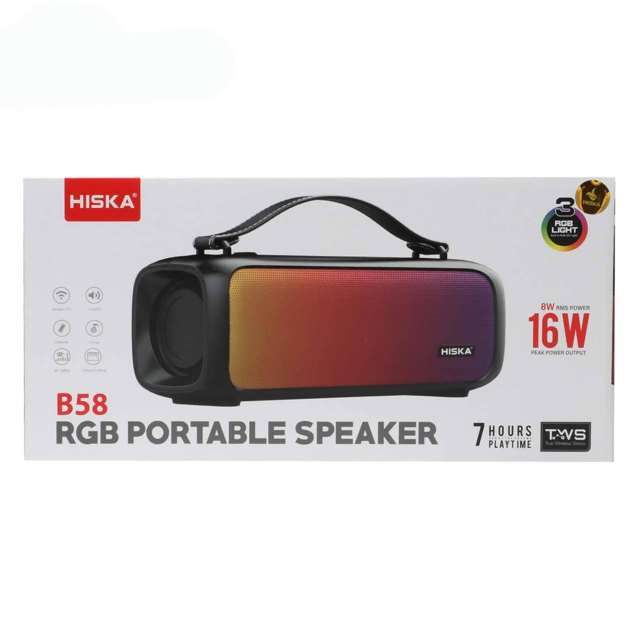 Hiska B58 Wireless Speaker Portable 1