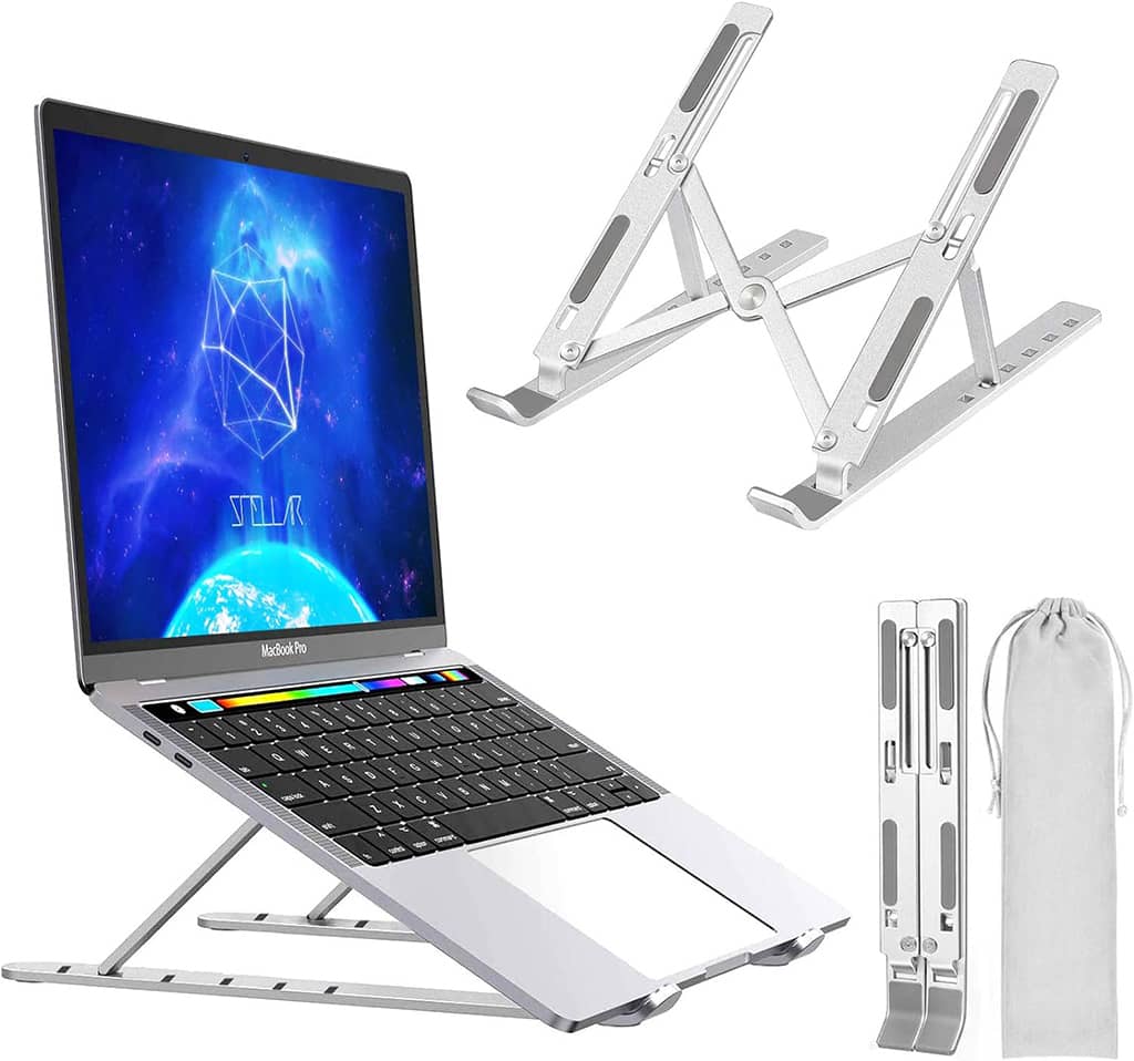 N18 Adjustable Portable Laptop Holder Aluminum Desktop Mount 1 1