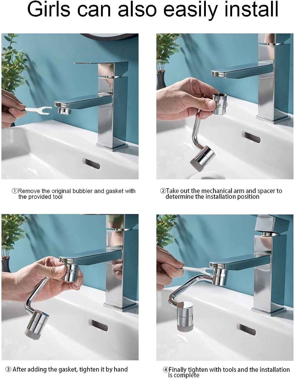 rotating faucet extender upgrade 2
