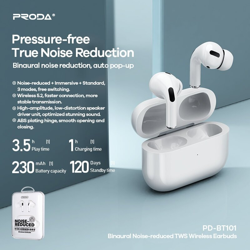 emax Proda PD BT101 Binaural Noise Canceling TWS True Wireless Earphone 4