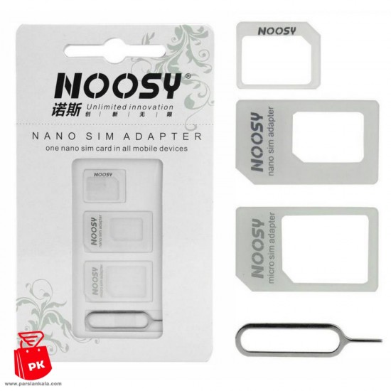 4 1 noosy micro nano sim card adapter Noosy Card Adapter Kits Micro 1 ParsianKala.com 550x550 1