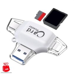 4 in 1 mobile phone card reader type c usb connector otg hub adapter tf card 1 ParsianKala.ir 550x550 1