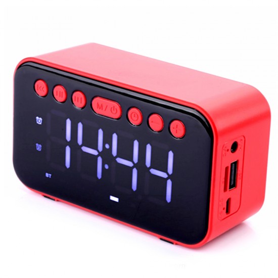 A5 Bluetooth Speaker LED Digital Alarm Clock Portable Wireless 8 ParsianKala.com 550x550 1