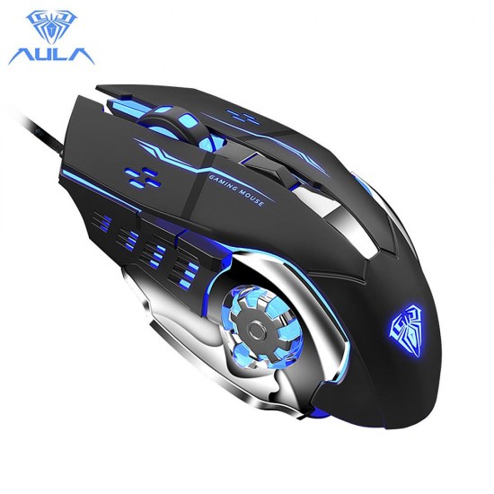 AULA S20 USB Wired Gaming Mouse Programmable 2400DPI Optical Ergonomic Mouse 1 550x550 1