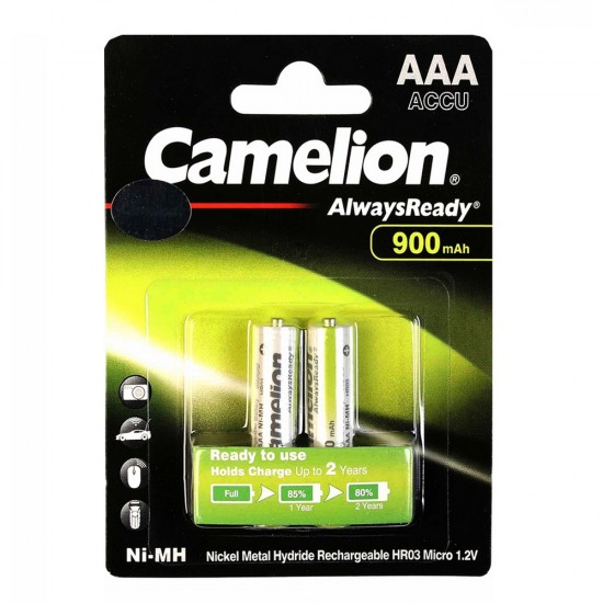 Camelion 900 mAh Ni MH AAA Rechargeble Battery ParsianKala.com 550x550 1