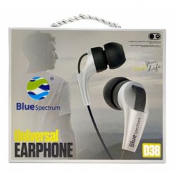D38 blue spectrum wired handsfree with mic stereo ParsianKalacom 550x550 1