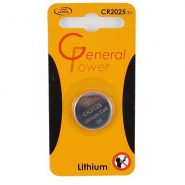 GENERAL POWER CR2025 3v li ion button cell battery ParsianKalacom 550x550 1
