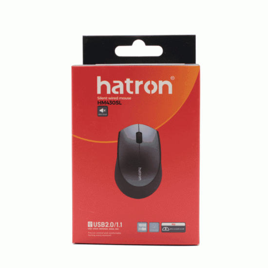 Hatron HM430 Silent Wired Mouse parsiankala.com 550x550 1