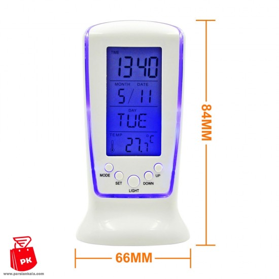 LCD alarm clock display temperature 1 ParsianKala.ir 550x550 1