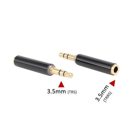 Mic Trrs To Trs Adapter 4 Pole Female To 3 Pole Male Pin Ring Microphone 3 5mm Converter 1 ParsianKala.com 550x550 1