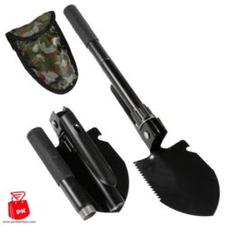 Military Folding Shovel Multi function Folding Spade Mini Trenching Shovel with Carrying Pouch for Survival Camping 9 ParsianKala.ir 550x550 1