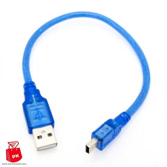 Mini USB Cable USB 2 0 A to USB Mini B 30 cm‏ 2 ParsianKala.com 550x550 1