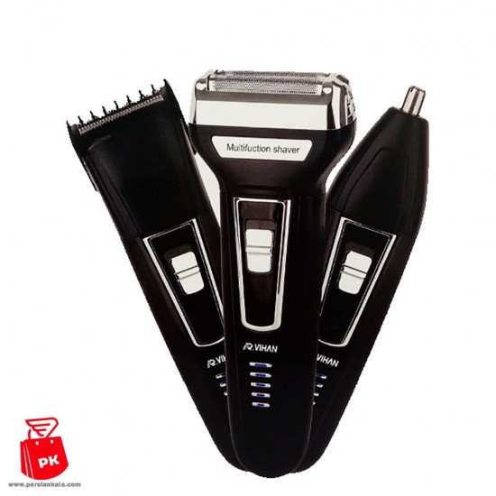 R.VIHAN rechargeable trimmer 3 in 1 3 ParsianKalacom 550x550 1