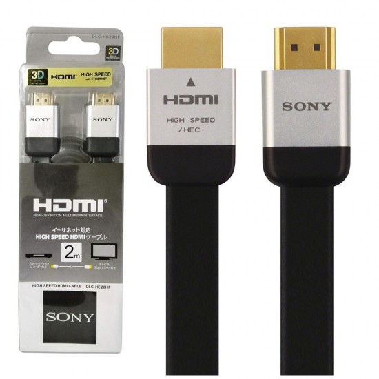 SONY HDMI CABLE GOLD PLATED 3D HDMI CABLE 2 METRE 2 ParsianKala.com 550x550 1