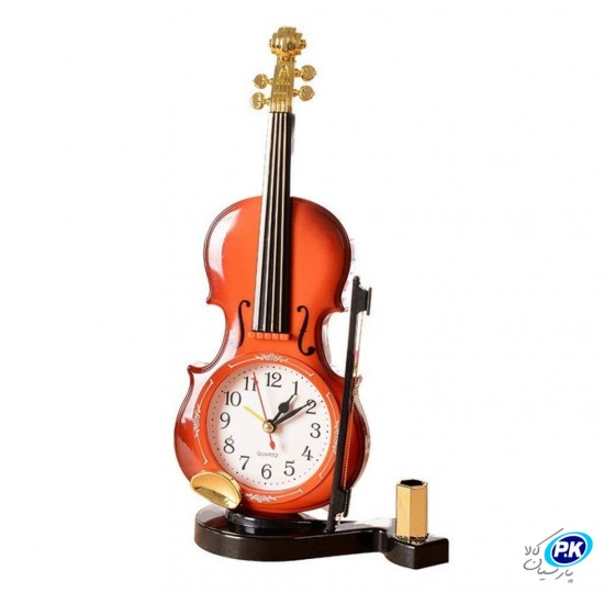 Table Clock Violin Clock 1 parsiankala.com 550x550 1