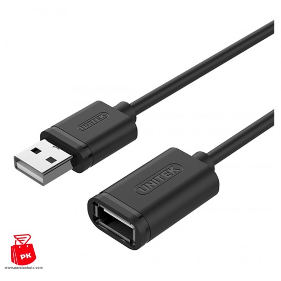 Unitek Y C447GBK USB 2 0 Extention Cable 0 5m parsiankala 550x550 1