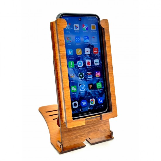 WOODEN STAND MOBILE PK H556 9 ParsianKala 550x550 1
