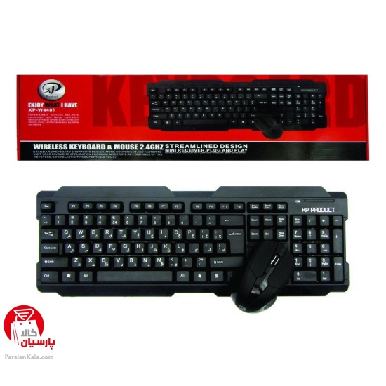 XP 4403 Wireless Keyboard and Mouse parsiankala.com 550x550 1