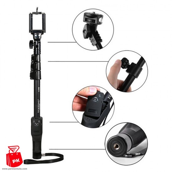 Yunteng YT 1288 Monopod With Zoom Controller Remote 4 ParsianKala.com 550x550 1