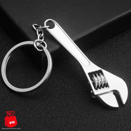 alloy wrench spanner hand tool shaped design pendent keyring key chain gift 8 ParsianKala.com 550x550 1