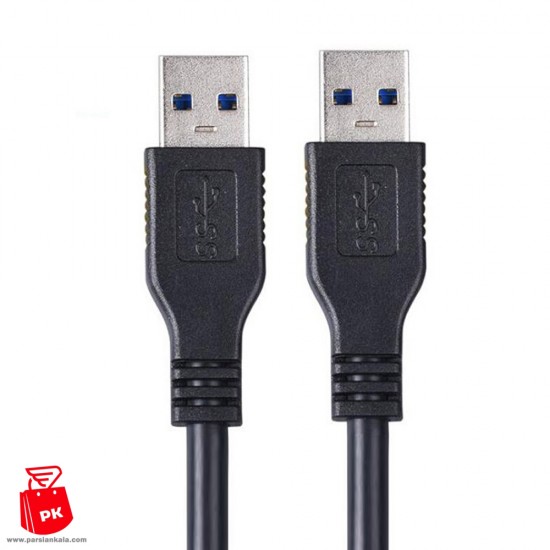 black usb 3 0 up to 5 gbps type a 3 0 extension data cable male to a male 8 ParsianKala.com 550x550 1