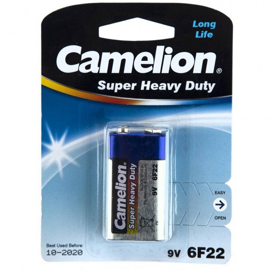 camelion super heavy duty 6F22 9v battery ParsianKalacom 550x550 1