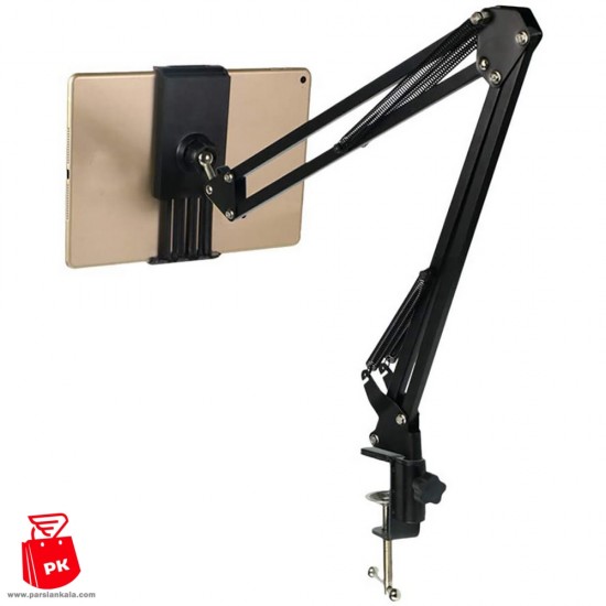 long arm lazy mobile stand tablet stand phone clip holder for desk flexible 360 rotation bracket 2 ParsianKala.com 550x550 1