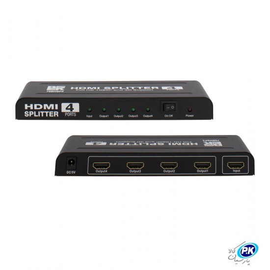 splitter 4 port HDMI parsiankala.com