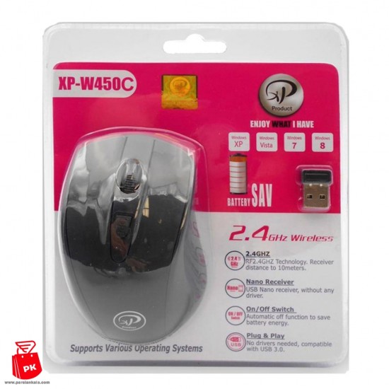 wireless mouse XP W450C parsiankala.com 550x550 1