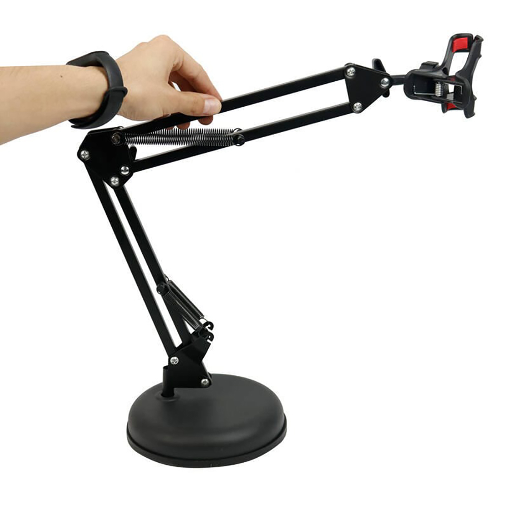tablet stand 360 rotating flexible long arm lazy phone holder PK S66 ParsianKala.com