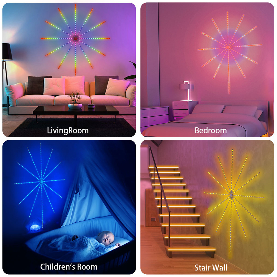 Fireworks Bluetooth Coloured Dreamcolor Decoration 7