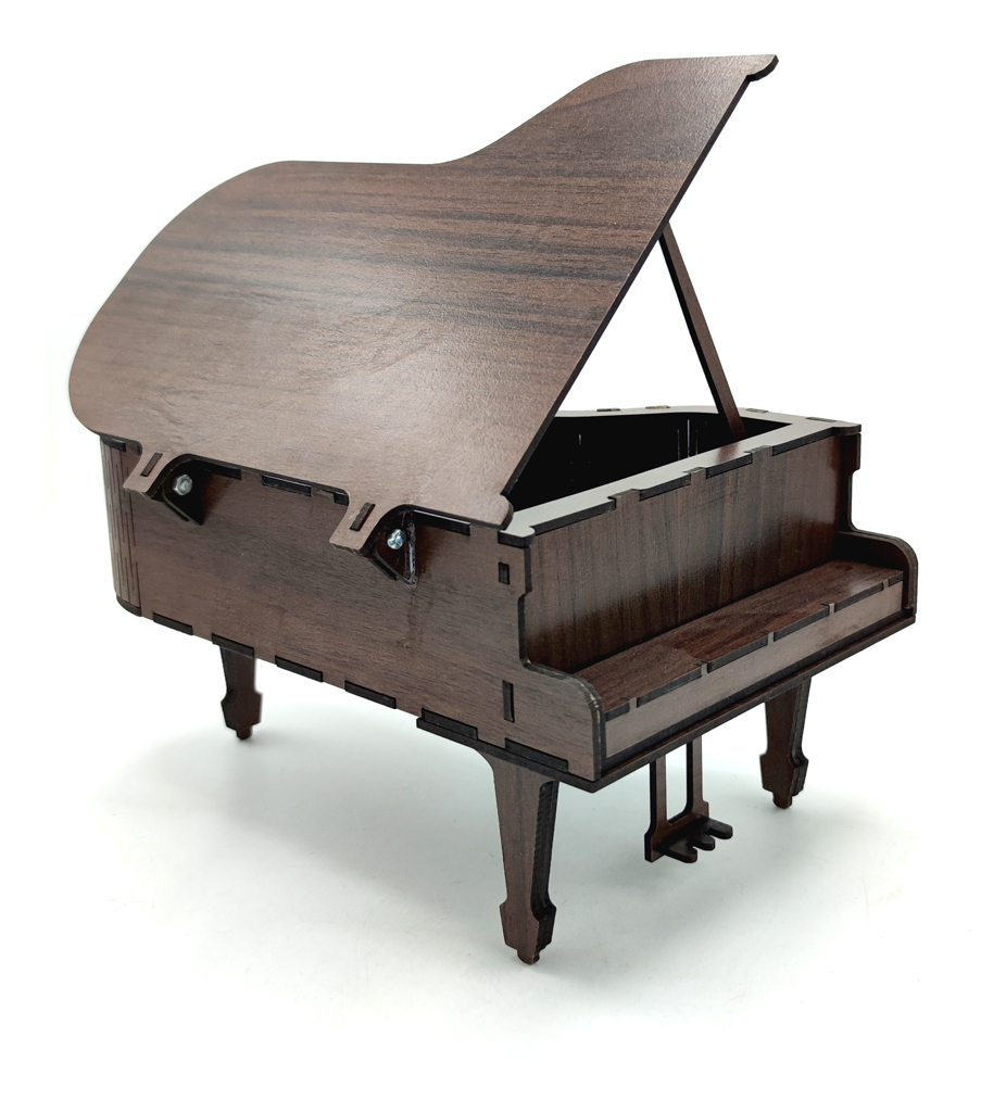 Wooden Grand Piano 3D Model Puzzle Kit‏