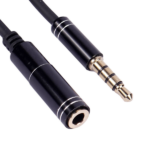 3.5mm Male to Female 4 Poles Audio Extension Cable Adapter