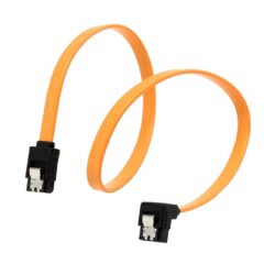 کابل دیتا SATA 2.0 قفل دار نارنجی سرکج