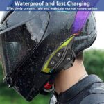 Hysnox Motorcycle Helmet Bluetooth Headset Shark-08