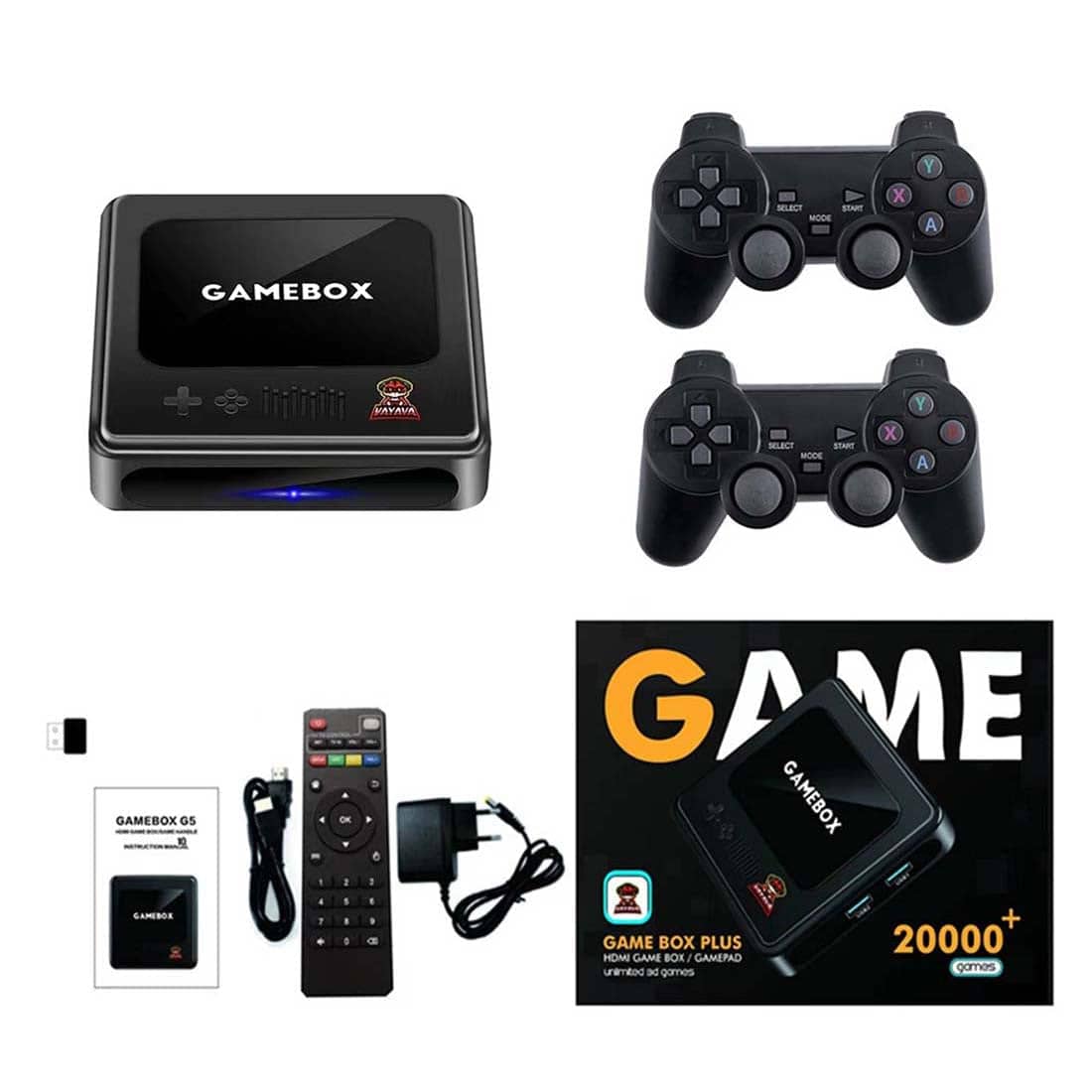 gamebox plus 20000 super console retro wireless control 11
