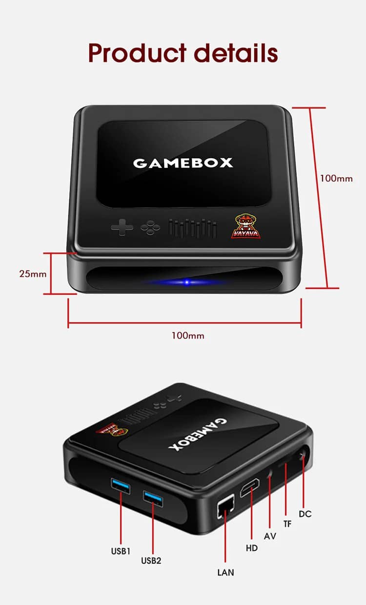 gamebox plus 20000 super console retro wireless control 3