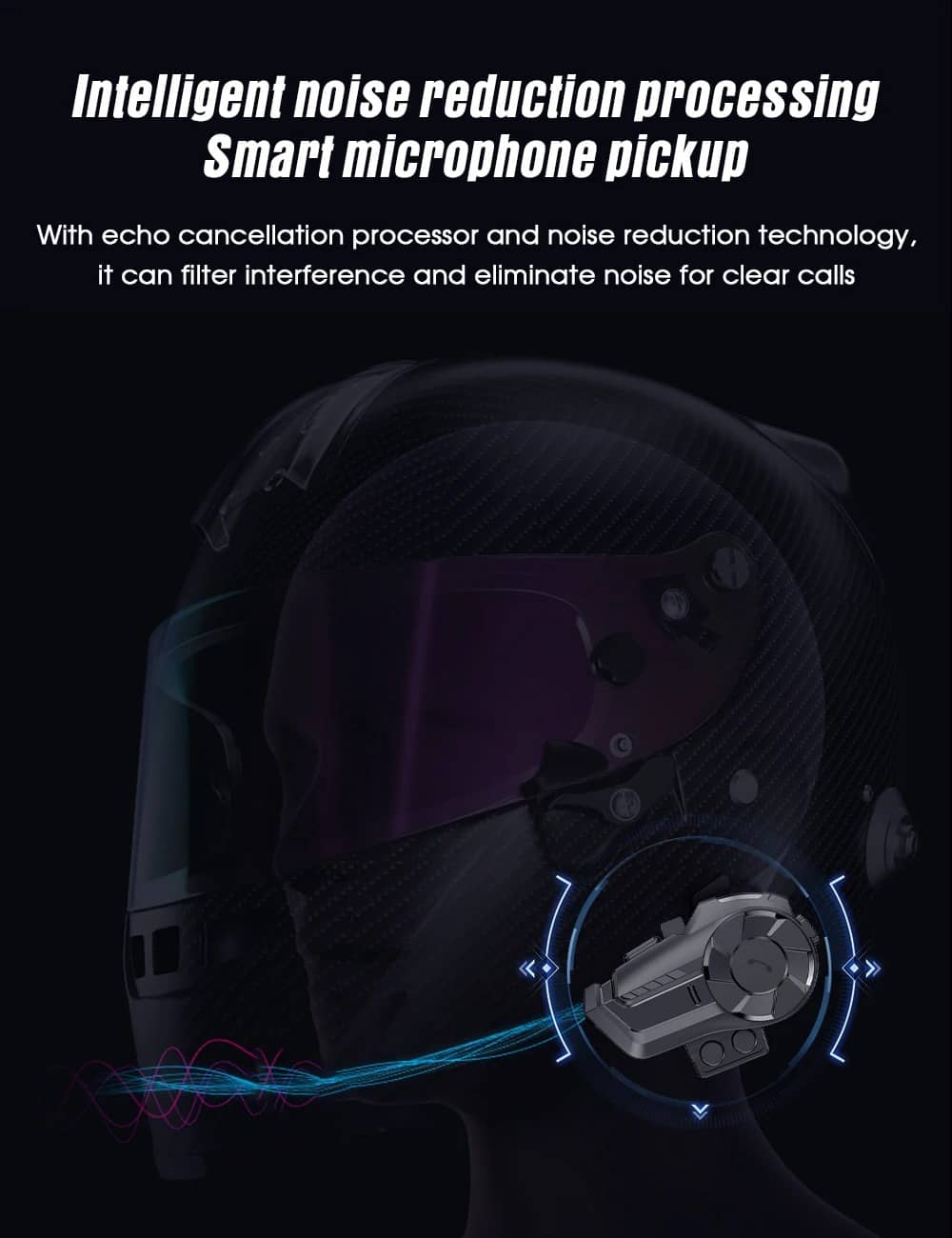 hy 1001 800m bluetooth intercom motorcycle helmet headsets 2 rider bt wireless intercom moto interphone fm radio color 1pcs dual microphone 16 1