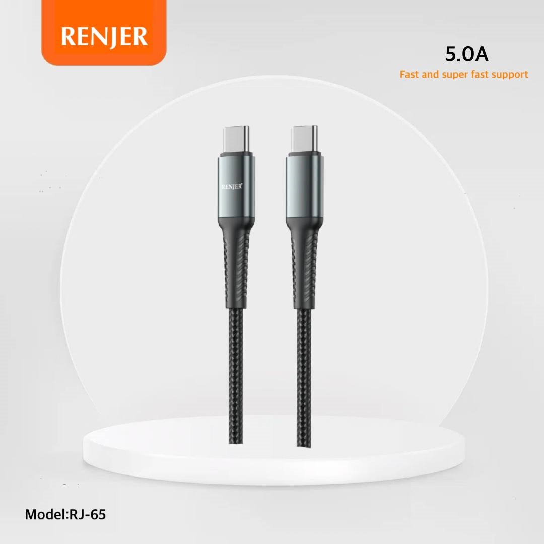 CHARGE CABLE RENJER RJ 54 TP TO TP PD 20W 30CM 2