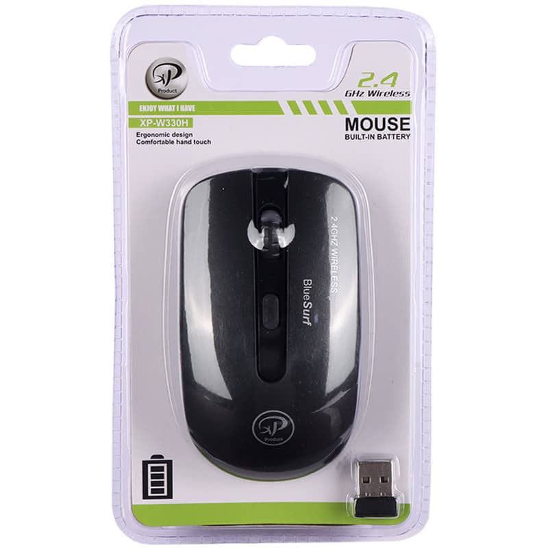 خرید و قیمت موس بیسیم xp مدل w330 ا mouse wireless