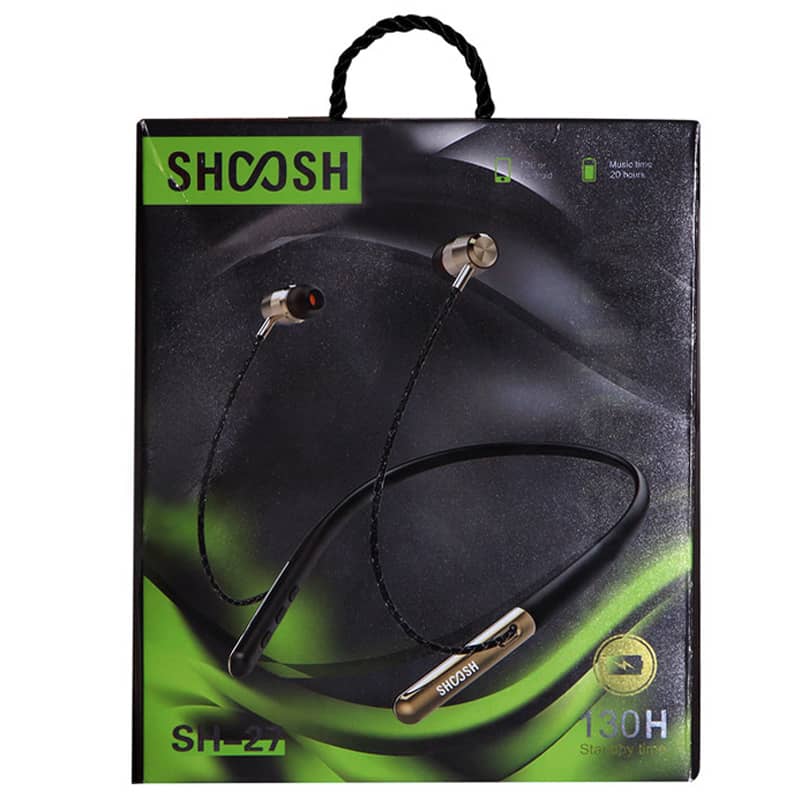shoosh sh27 bluetooth headset neckband