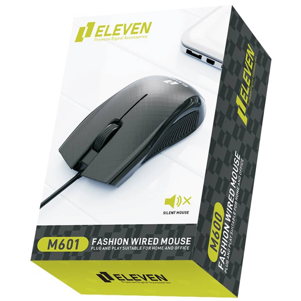 Eleven M601 Wired Mous Silent 3