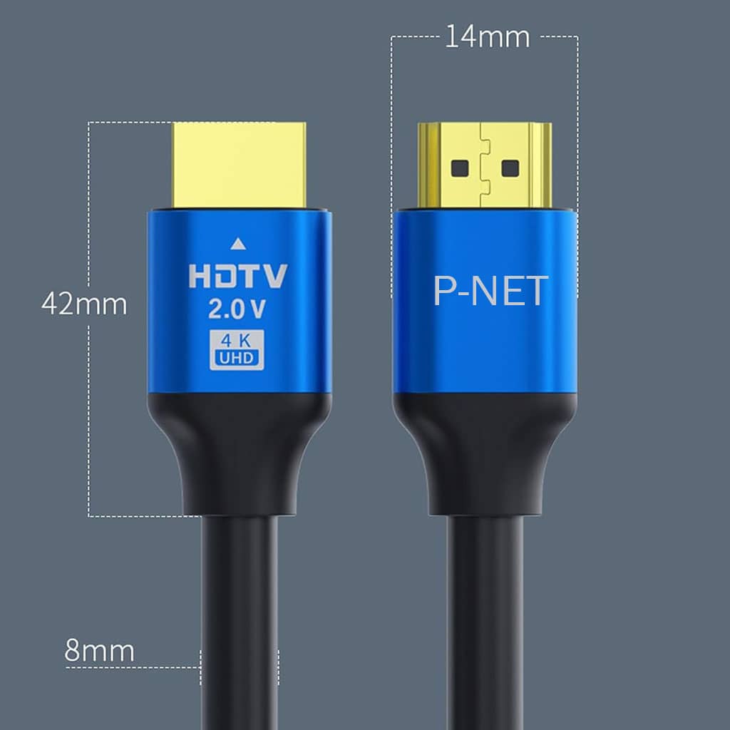 P NET Cable HDMI 4K HDTV 2 7