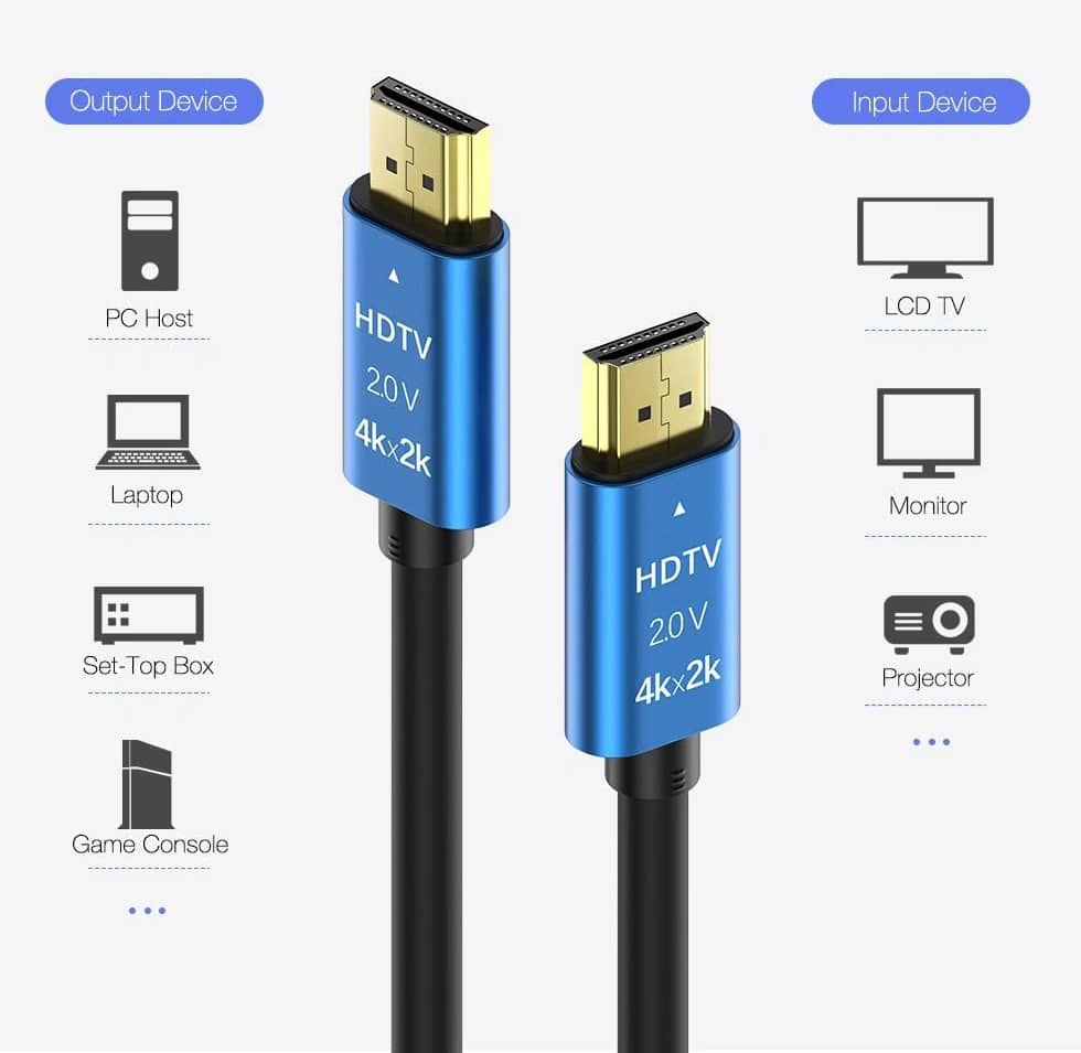 P NET Cable HDMI 4K HDTV 2 9