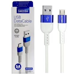 shoosh sh405a charge cable micro usb 5a 110cm
