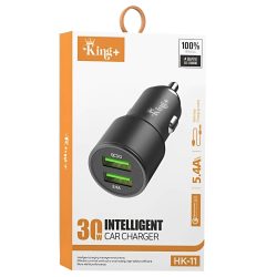 King Car FAST Charger QC 3.0 30W HK 11
