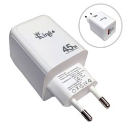 King plus HK 66 Travel Adapter Fast Charging 45W 4