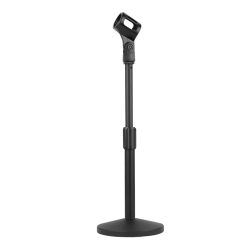 Metal Stand Holder Round Base Microphone Desktop Stand TCM 60 1