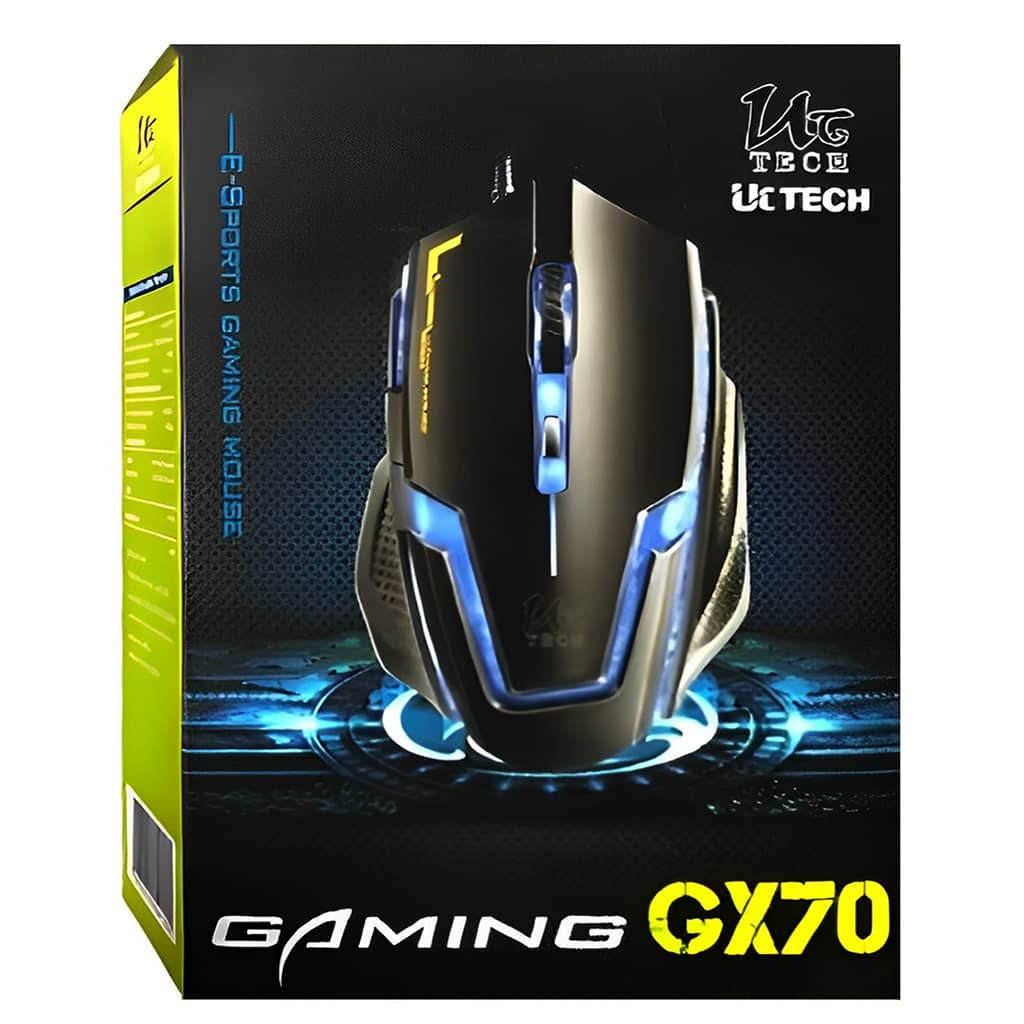 gaming mouse uctech gx70 2