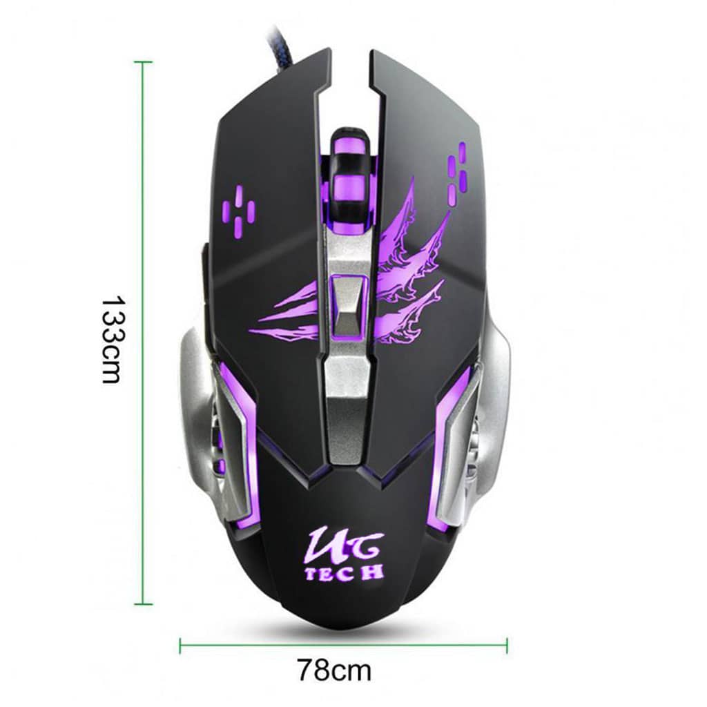 gaming mouse uctech gx80 10